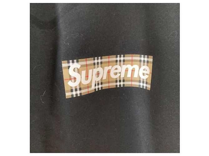 Sweatshirt Burberry Box Logo mit Kapuze schwarz XL - Ansicht 3