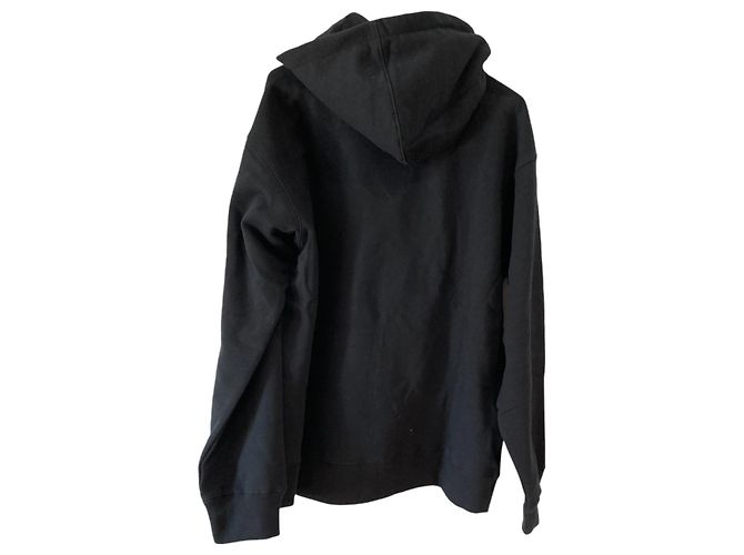 Sweatshirt Burberry Box Logo mit Kapuze schwarz XL - Ansicht 7