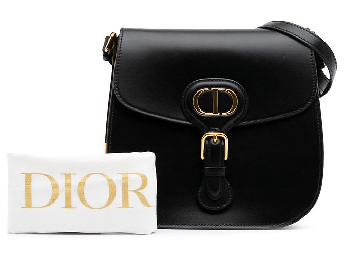 Dior Black Medium Calfskin Bobby Frame Flap - view 10