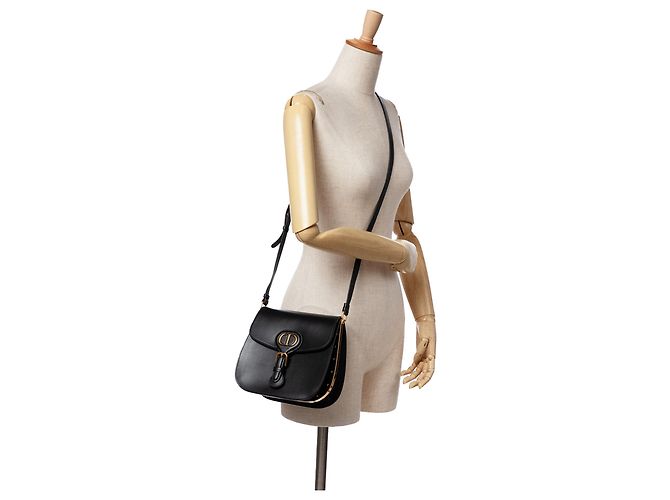 Dior Black Medium Calfskin Bobby Frame Flap - view 9