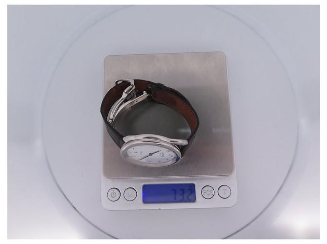 Hermès RELOJ HERMES ARCEAU AR7.710 41 MM ACERO CORREA DE CROCODRILO AUTOMÁTICO Plata - vista 10