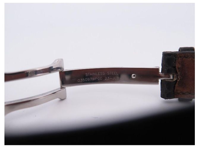 Hermès RELOJ HERMES ARCEAU AR7.710 41 MM ACERO CORREA DE CROCODRILO AUTOMÁTICO Plata - vista 8