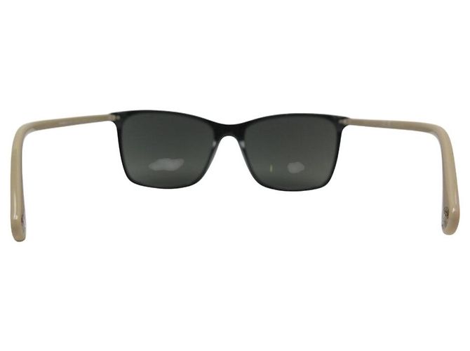 NUEVAS GAFAS DE SOL CHANEL LOGO 5447 PLÁSTICO BEIGE + CAJA - vista 2