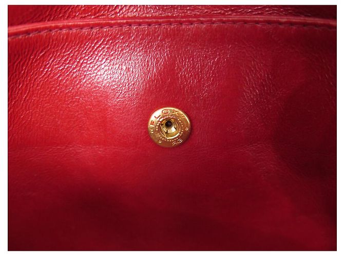 BAG A SPALLA VINTAGE CHANEL CAMERA PM IN PELLE QUILTED ROSSA Rosso - vista 13