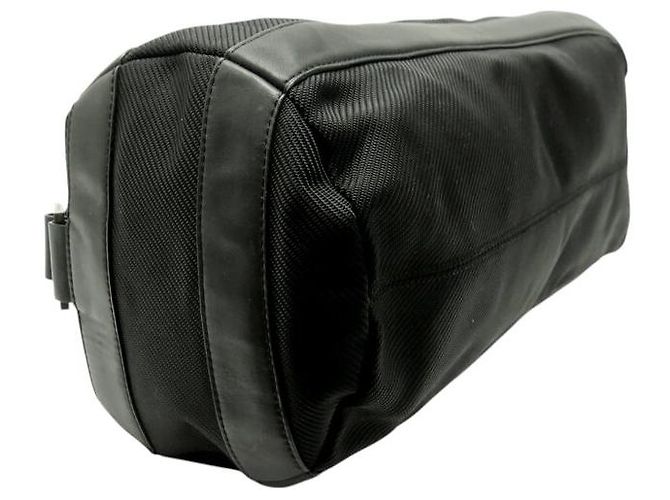 BORSA A MANO GIVENCHY POLOCHON SPORT WEEKENDER IN CANVAS E PELLE NERA - vista 3