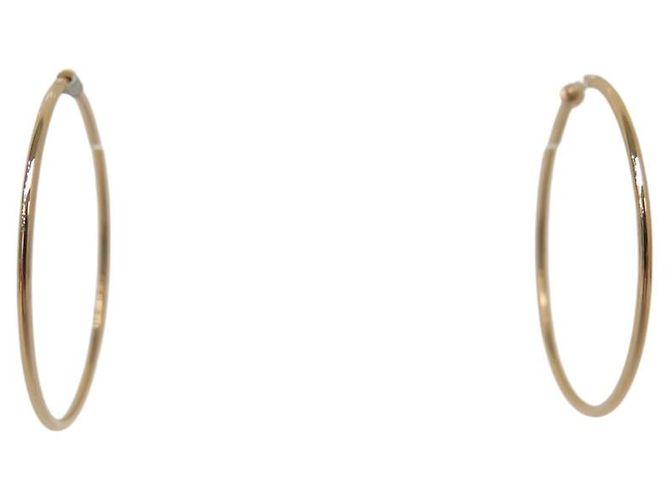 NOVE BRINCOS CREOLES MARGHERITA VANRYCKE EM OURO ROSA 18K Dourado - vista 2