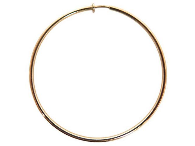 NOVE BRINCOS CREOLES MARGHERITA VANRYCKE EM OURO ROSA 18K Dourado - vista 6