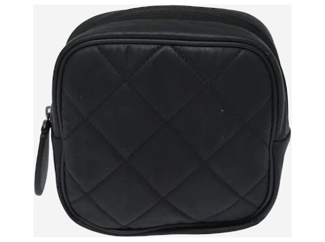 Chanel Conjunto de raquete de tênis e bolas CC pretas Preto - vista 5