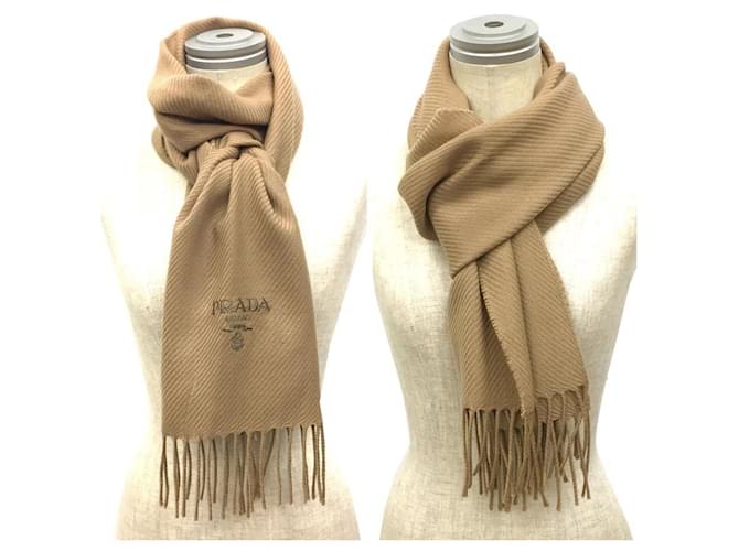 Beige Wollschal von Prada - Ansicht 2