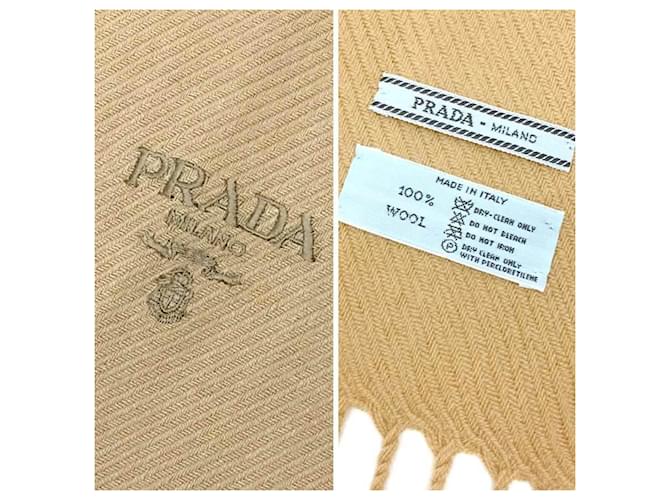 Beige Wollschal von Prada - Ansicht 3