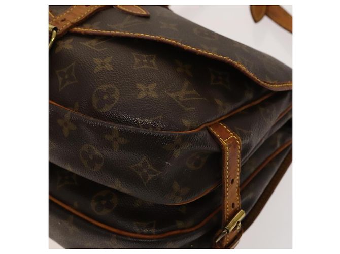 LOUIS VUITTON Borsa a Spalla Monogram Saumur 30 M42256 LV Auth ar13526 Monogramma - vista 14
