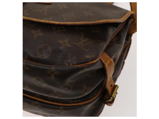 LOUIS VUITTON Borsa a Spalla Monogram Saumur 30 M42256 LV Auth ar13526 Monogramma - vista 16