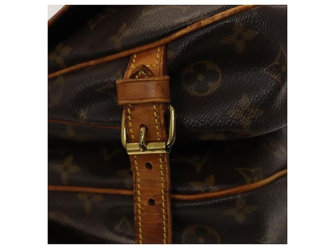 LOUIS VUITTON Borsa a Spalla Monogram Saumur 30 M42256 LV Auth ar13526 Monogramma - vista 18