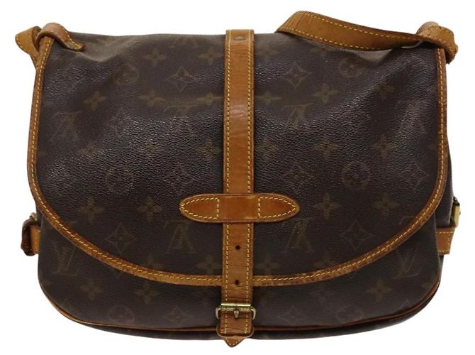LOUIS VUITTON Borsa a Spalla Monogram Saumur 30 M42256 LV Auth ar13526 Monogramma - vista 2