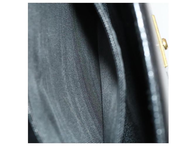 Borsa da lavoro in pelle nera Gianni Versace Auth bs24674 Nero - vista 22