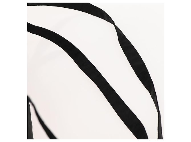 Zaino ETRO in nylon argento nero Auth bs24801 - vista 10
