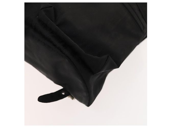 Zaino ETRO in nylon argento nero Auth bs24801 - vista 12