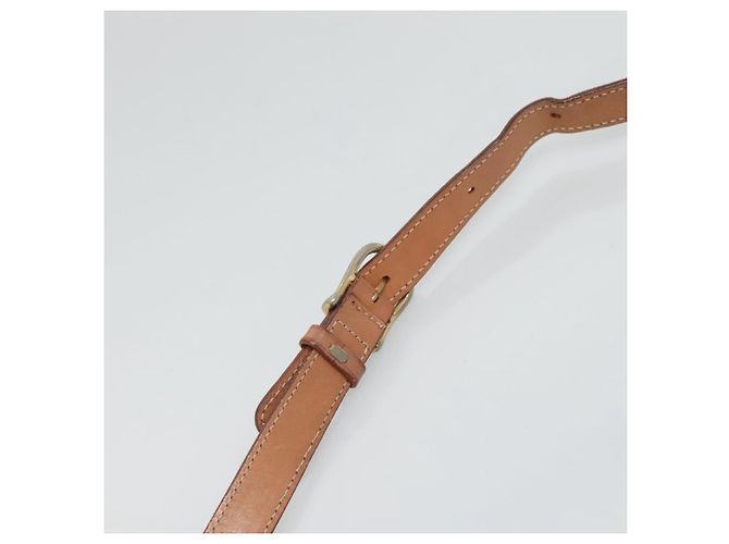 Céline Bolsa de ombro em lona Macadam CELINE em couro PVC marrom dourado Auth 122541 - vista 8