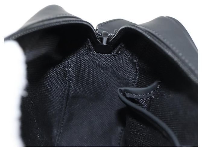 Borsa a Spalla Guccissima in Pelle Nera GUCCI 771321 Auth nb492M Nero - vista 20
