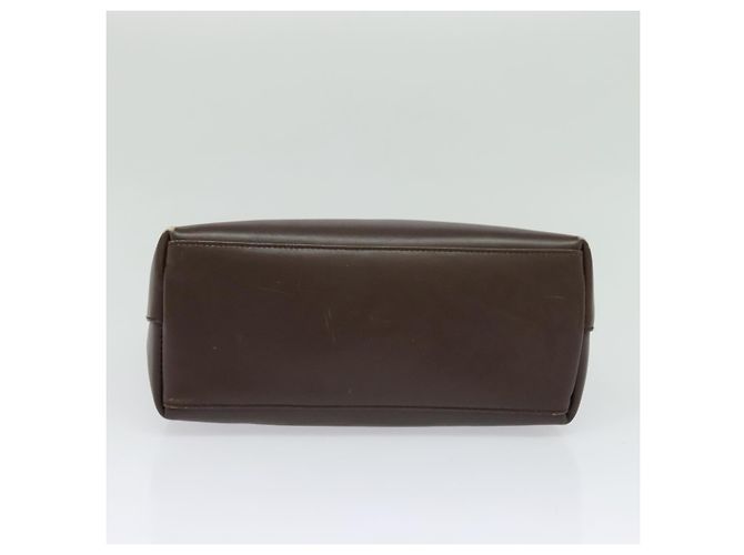 Borsa a Spalla Gucci Bamboo in Pelle Marrone Oro 001 1553 1880 Auth ep8788 D'oro - vista 9