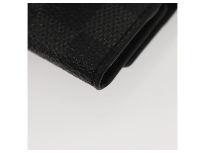 LOUIS VUITTON Pulseiras Damier Graphite & Estojo para Pulseiras LV Auth 121760 Damier ebene - vista 11
