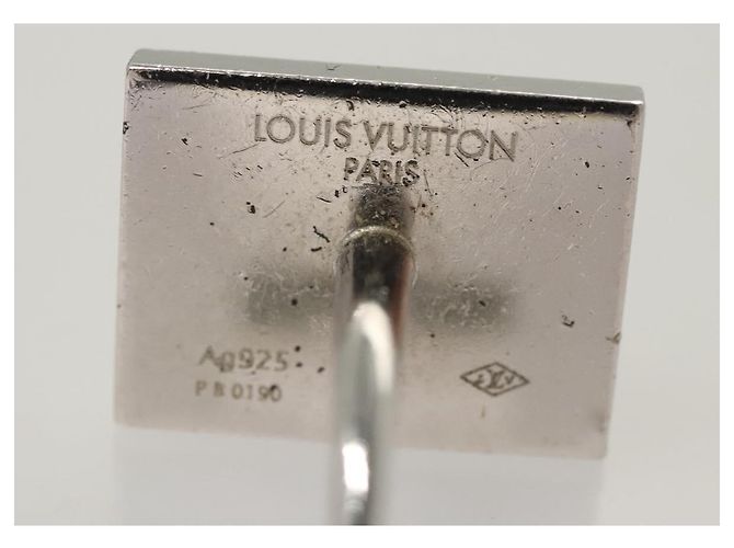 LOUIS VUITTON Pulseiras Damier Graphite & Estojo para Pulseiras LV Auth 121760 Damier ebene - vista 22