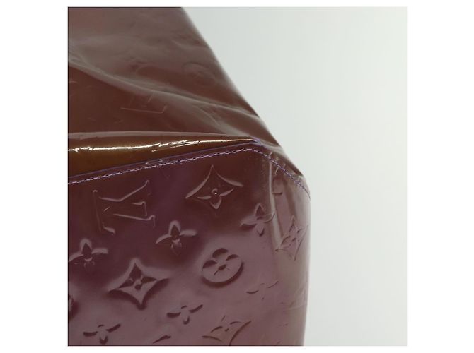 LOUIS VUITTON Monogram Vernis Reade GM Borsa Tote Viola Viole M91085 Auth 122573 Porpora - vista 16