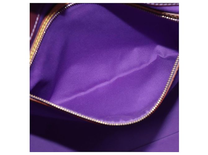 LOUIS VUITTON Monogram Vernis Reade GM Borsa Tote Viola Viole M91085 Auth 122573 Porpora - vista 19