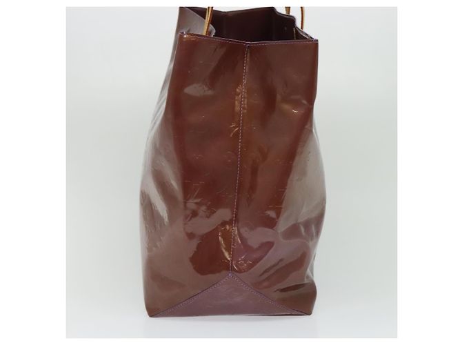 LOUIS VUITTON Monogram Vernis Reade GM Borsa Tote Viola Viole M91085 Auth 122573 Porpora - vista 4