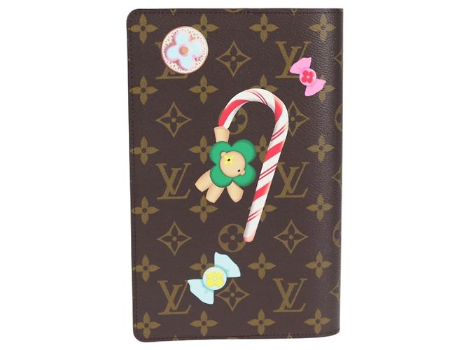 Louis Vuitton COPERTINA PER NOTEBOOK MONOGRAM VIVIENNE MM EMILY GI1167 LV AUTH 117069AM Monogramma - vista 2