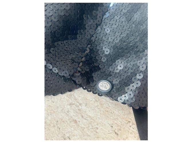 Chanel Cap schwarz mit Pailletten - Ansicht 4