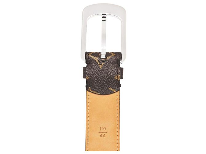 Louis Vuitton Monogram Ellipse Santur Gürtel Braun Monogramm - Ansicht 4