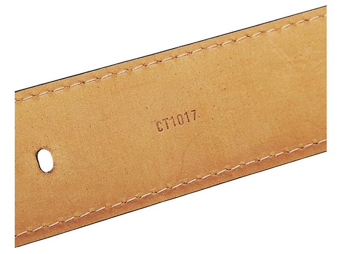 Louis Vuitton Monogram Ellipse Santur Gürtel Braun Monogramm - Ansicht 6