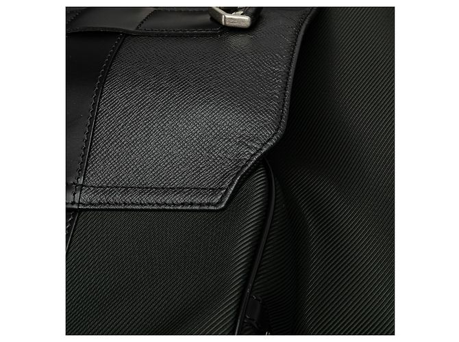 Gibeciere Borsa Gibecière Taiga Nera Louis Vuitton Nero - vista 7