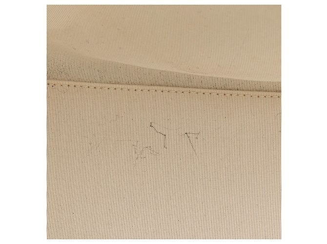 Executive Chanel Bianco Medio Borsa Esecutiva in Pelle di Vitello - vista 9