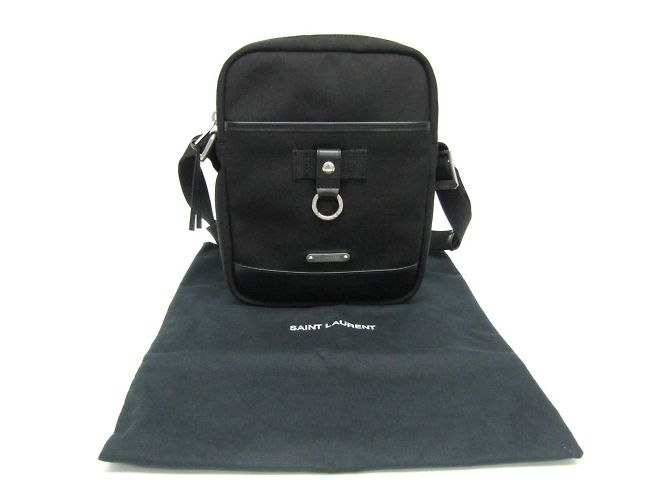 Borsa a Spalla Saint Laurent Rivington 482777 Nero - vista 2