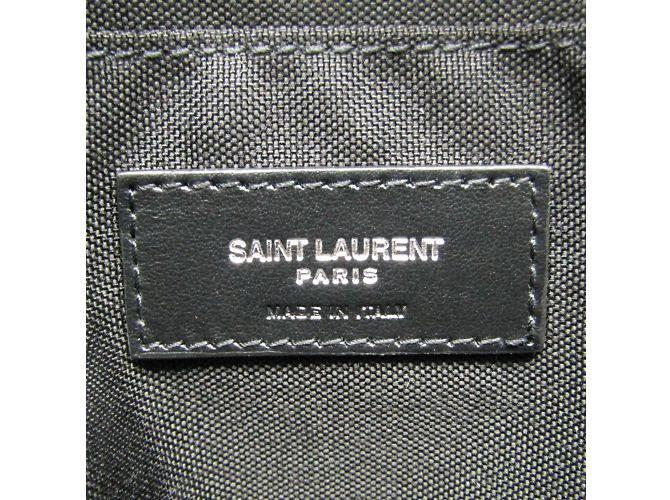 Borsa a Spalla Saint Laurent Rivington 482777 Nero - vista 8
