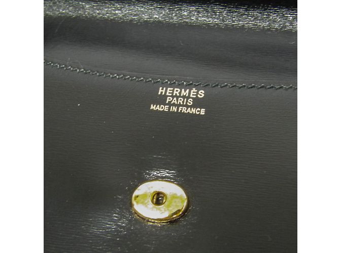 Borsa Clutch Pochette Rio di Hermès Nero - vista 12