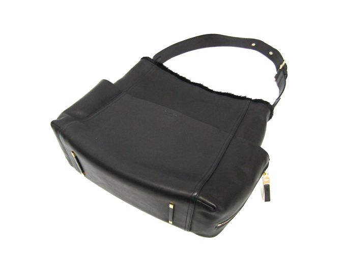 Damentasche aus Leder von Salvatore Ferragamo Schwarz - Ansicht 3