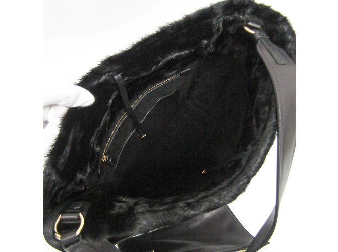 Damentasche aus Leder von Salvatore Ferragamo Schwarz - Ansicht 4
