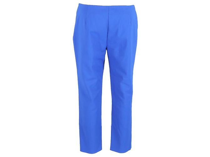 Missoni gerade geschnittene Hose aus blauer Polyester - Ansicht 3