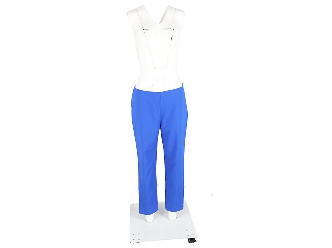 Missoni gerade geschnittene Hose aus blauer Polyester - Ansicht 4