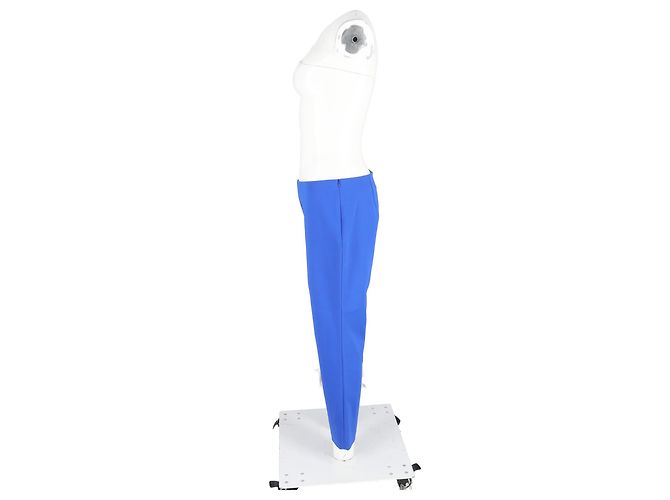 Missoni gerade geschnittene Hose aus blauer Polyester - Ansicht 5