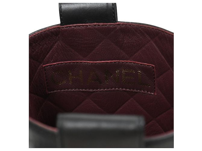 Timeless Chanel 2020 Interlocking CC Logo Moto Boots in Black Leather - view 7