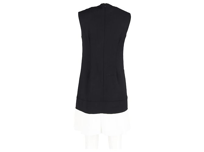 Abito Mini Victoria Beckham in Seta Nera Nero - vista 6