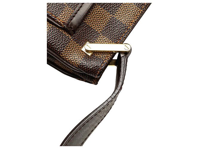 Bolso de Hombro Damier Aubagne Louis Vuitton N51129 Metálico Bronce - vista 5