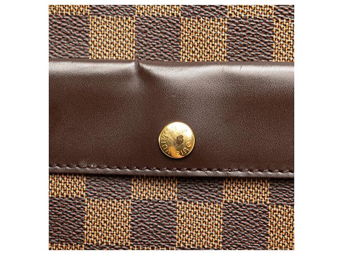 Bolso de Hombro Damier Aubagne Louis Vuitton N51129 Metálico Bronce - vista 6
