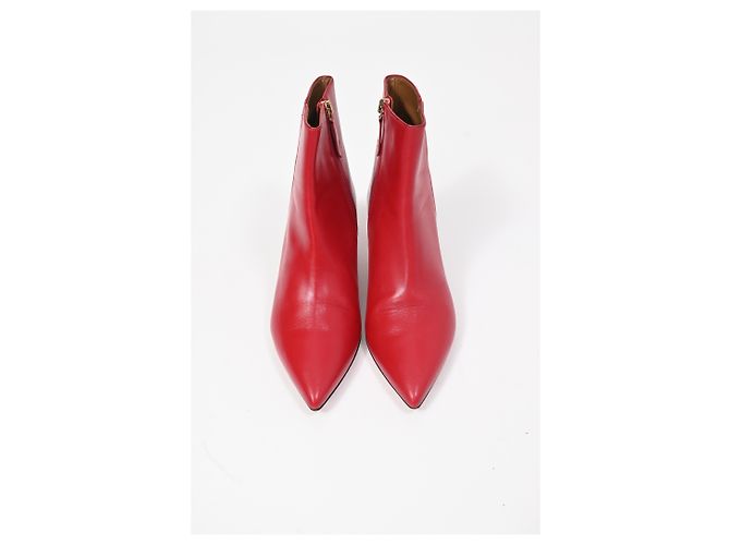 Stivaletti con tacco kitten Altuzarra Quant in pelle rossa Rosso - vista 11