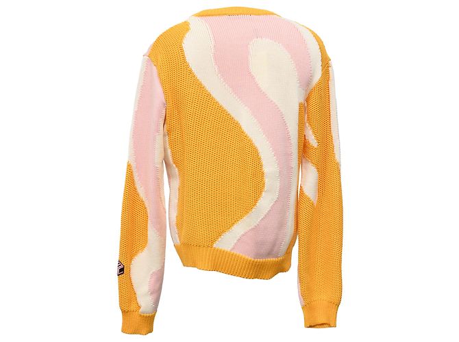 MCM Strickpullover im Farbblockdesign aus mehrfarbiger Baumwolle Mehrfarben - Ansicht 3