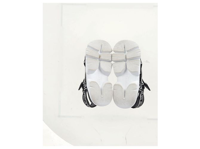 Sandales Jaw Givenchy en cuir noir - vue 14